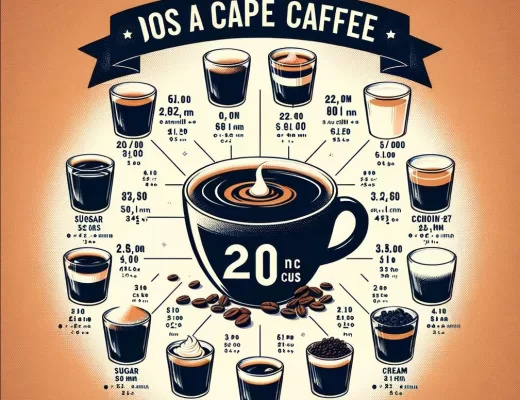 cuantas calorias tiene una taza de cafe
