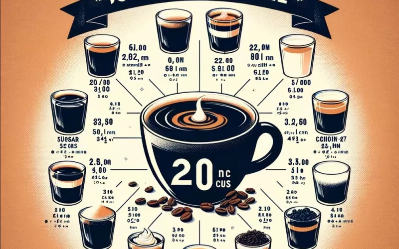 cuantas calorias tiene una taza de cafe