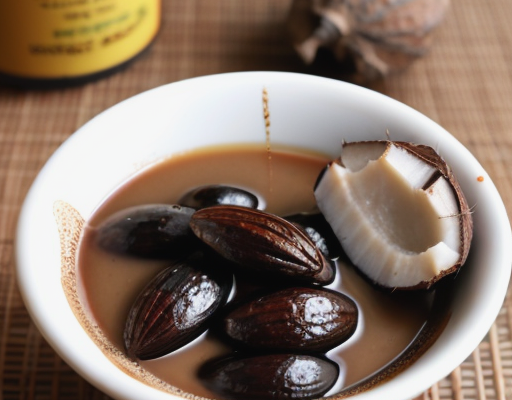 aceite de coco con café