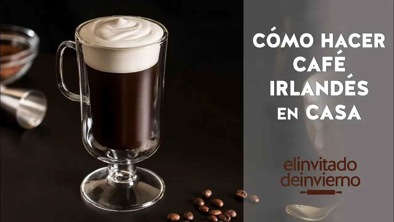 Cómo se hace el café irlandés