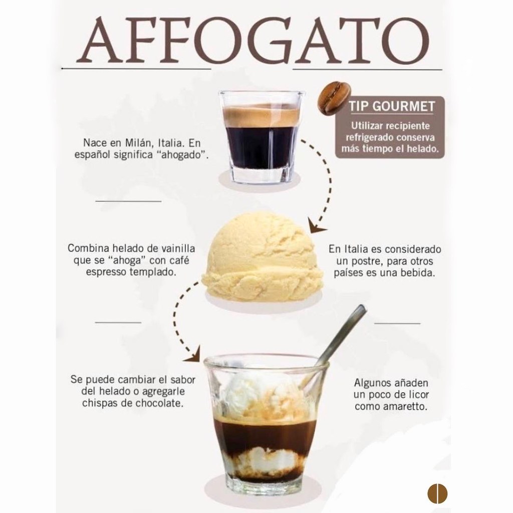 Cómo hacer un café affogato