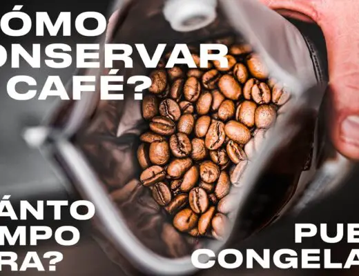 Cómo se guarda el café pasado