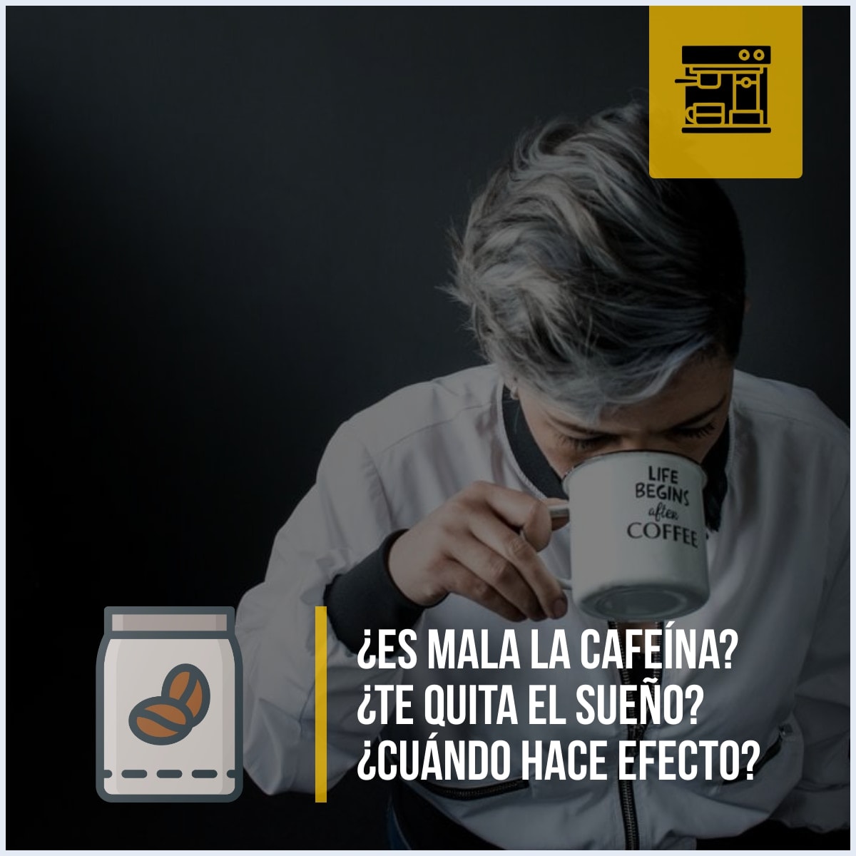 Por qué el café no me quita el sueño