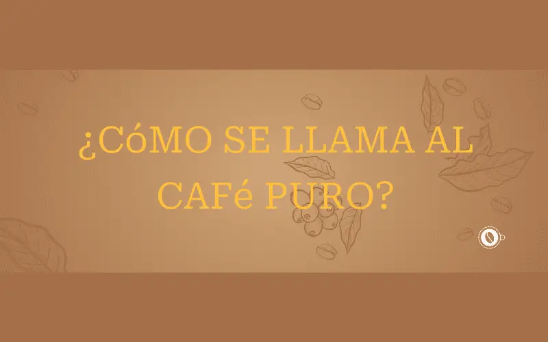 Cómo se llama el café más puro