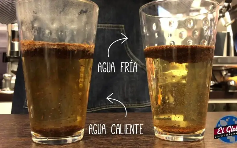 Qué pasa si mezclamos café con agua