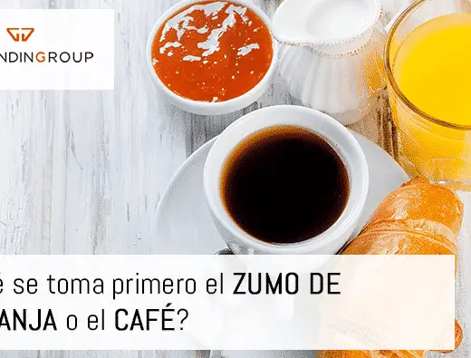 Qué se toma primero, el café o la fruta