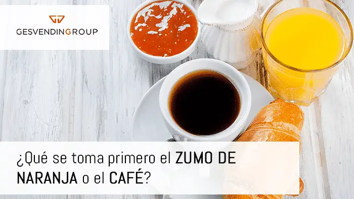 Qué se toma primero, el café o la fruta