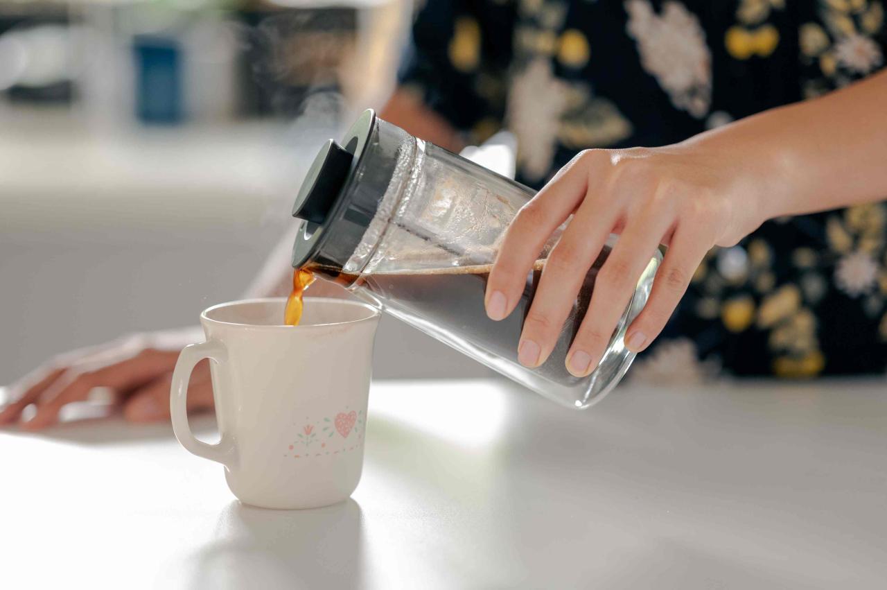 Cómo se prepara el café con émbolo
