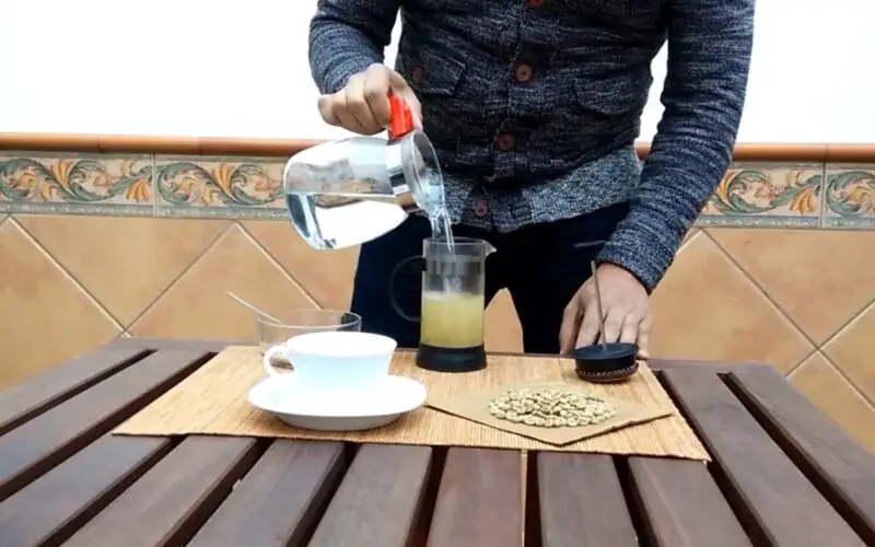 Cómo se prepara el café verde