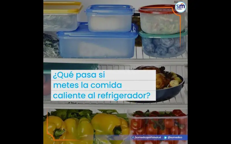 Qué pasa si meto un café caliente al refrigerador