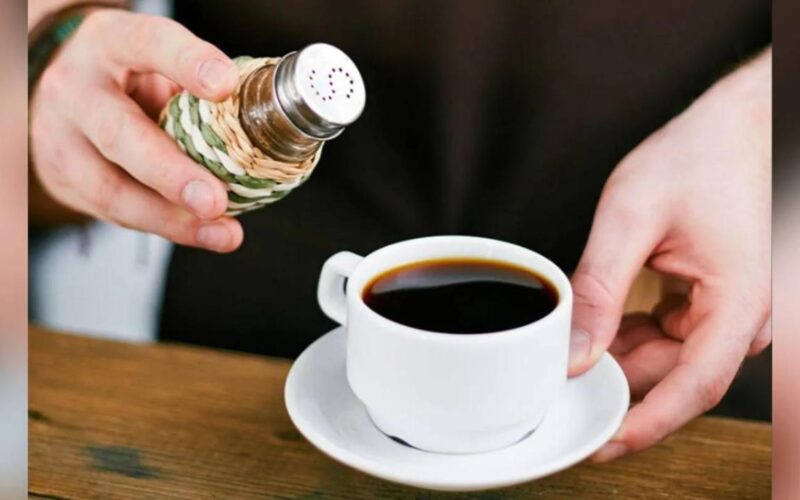 Qué significa el café con sal