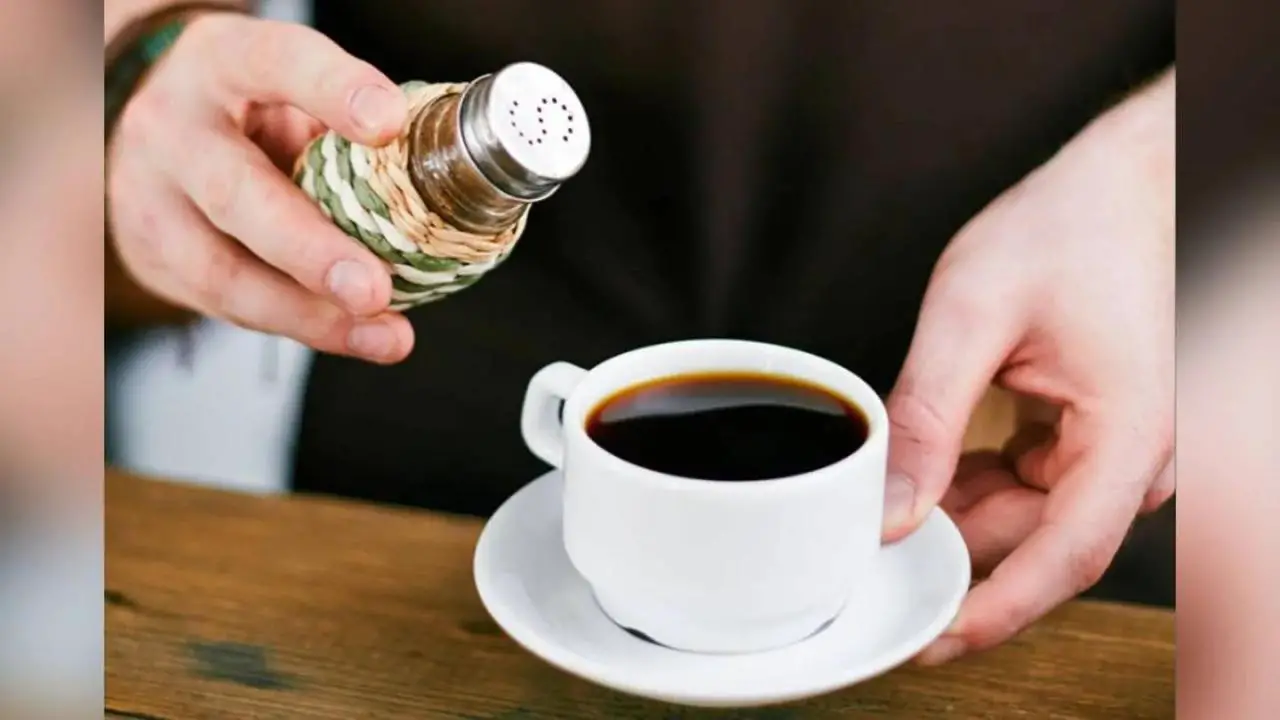 Qué significa el café con sal